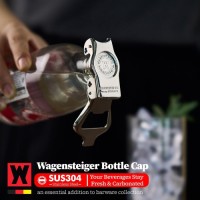 3-in-1 SUS304 Stainless Steel Bottle Opener, Seal Cap & Can Opener – Perfect for Travel and Home